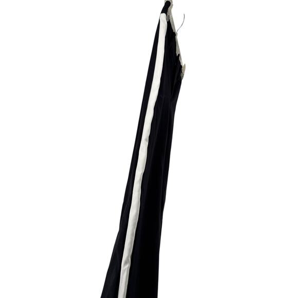 Club Monaco Pants Sarah Tuxedo Stripe Dress Pants Size 2 Navy Blue Classic Chic - Picture 5 of 8